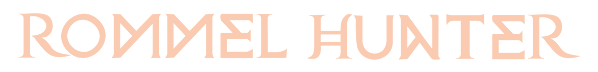 Logo 1 line Rommel Hunter Color Melon